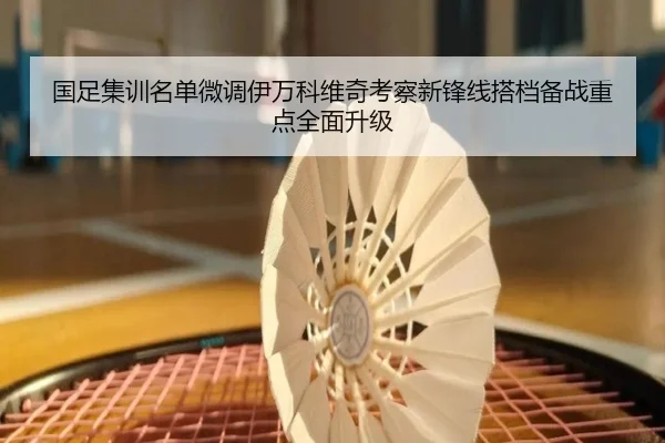 国足集训名单微调伊万科维奇考察新锋线搭档备战重点全面升级